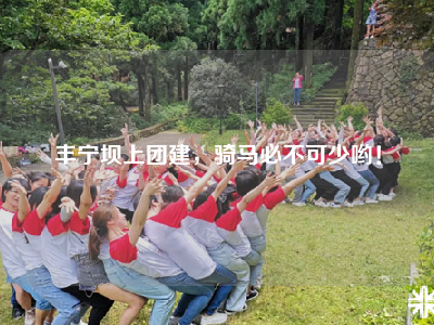 丰宁坝上团建，骑马必不可少哟！