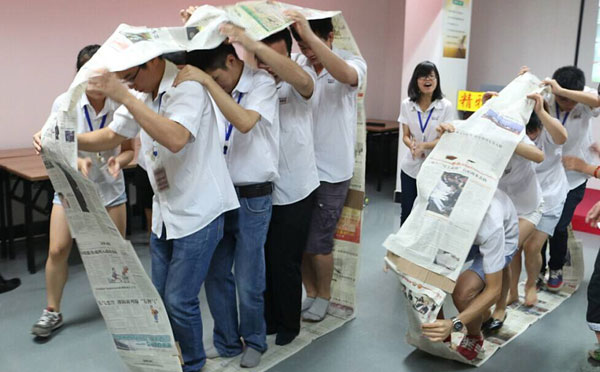 室内趣味游戏活动 室内团队互动小游戏集锦