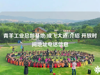 青羊工业总部基地(成飞大道)介绍 开放时间地址电话信息