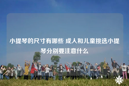 小提琴的尺寸有哪些 成人和儿童挑选小提琴分别要注意什么