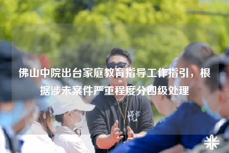 佛山中院出台家庭教育指导工作指引，根据涉未案件严重程度分四级处理