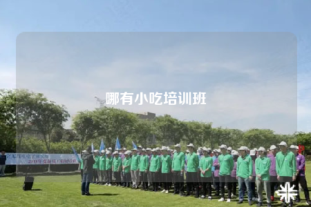 哪有小吃培训班