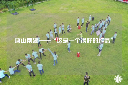 唐山南湖——“这是一个很好的作品”