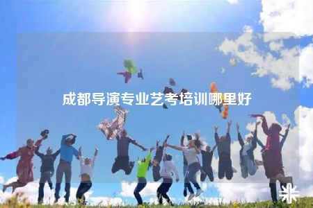 成都导演专业艺考培训哪里好