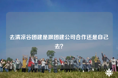 去清凉谷团建是跟团建公司合作还是自己去？